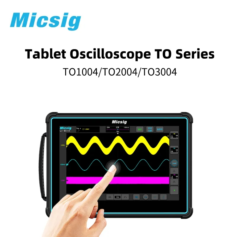 Signal Generator Spectrum Analyzer - Micsig TO1004 TO2004 TO3004 Osciloscopio Digital