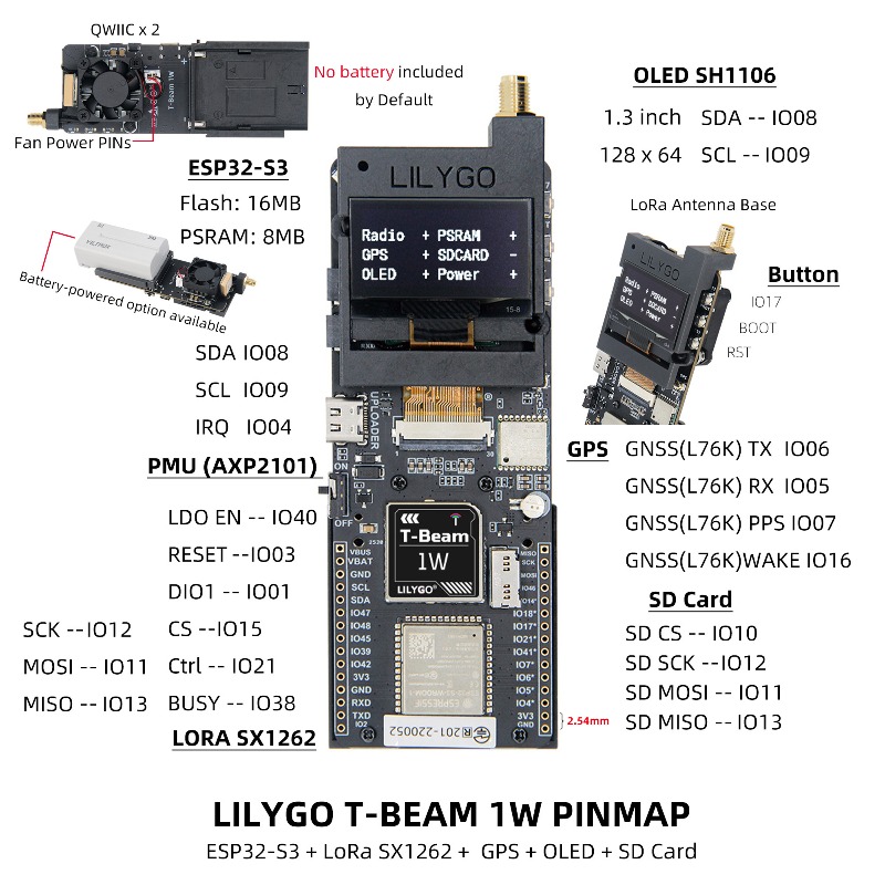 LILYGO ®   Placa de Desarrollo - Esp32 S3 Development Board Lot reseña y precio